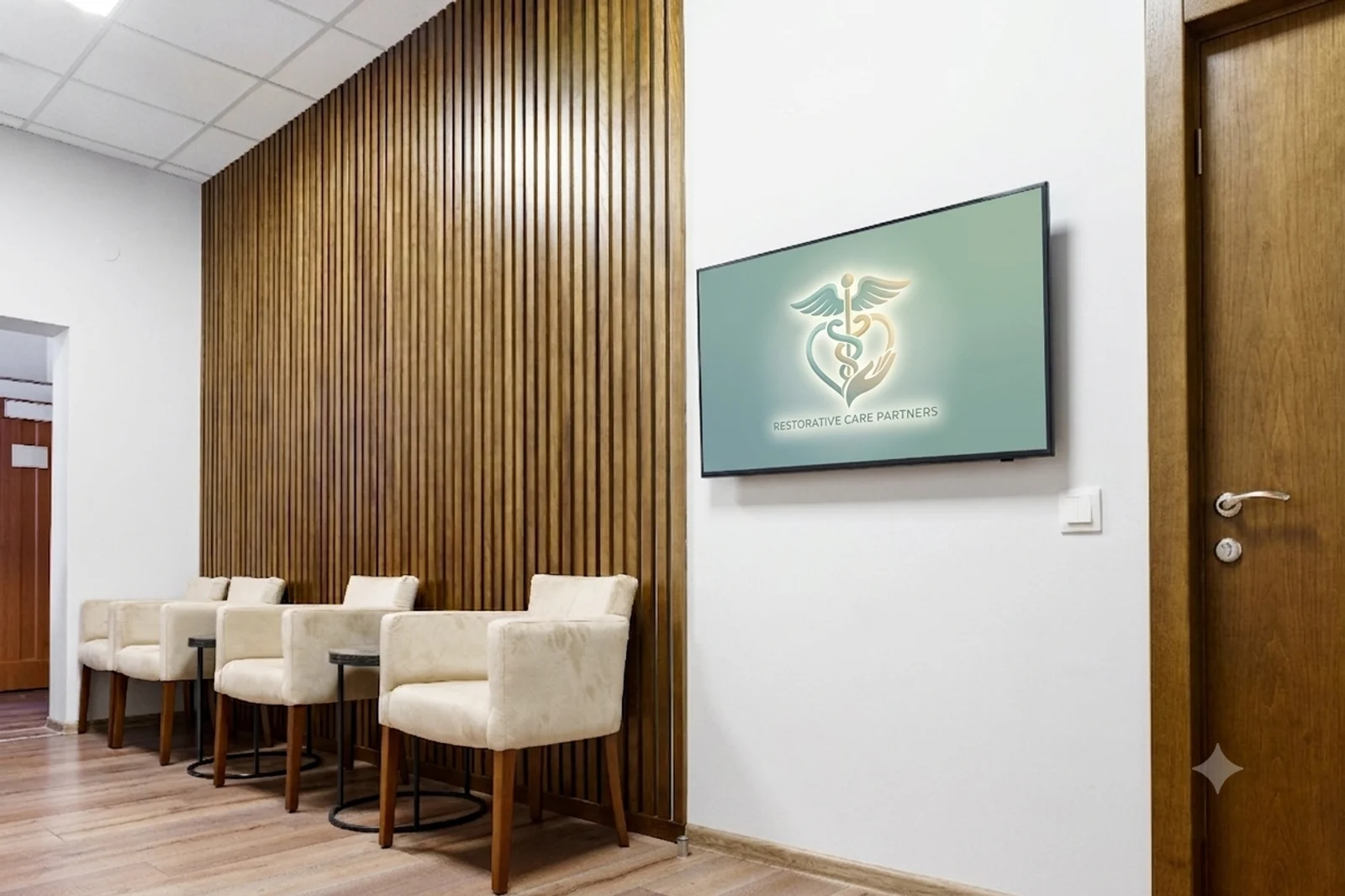 Lunia Sign in a healthcare setting